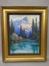 Grace Goodall Mount Rainer Oil Painting Listed Artist