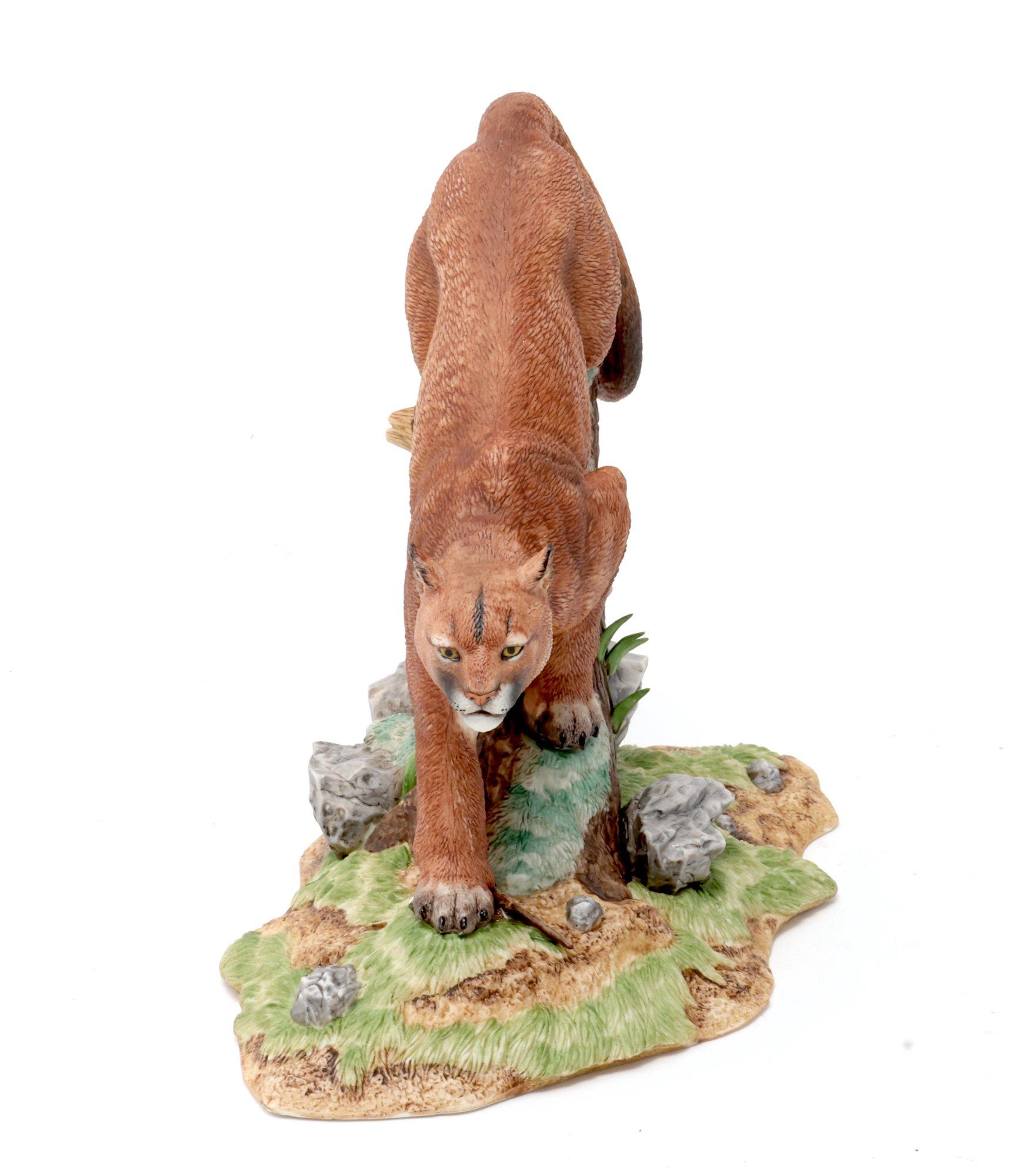 Lenox Porcelain Puma Statue