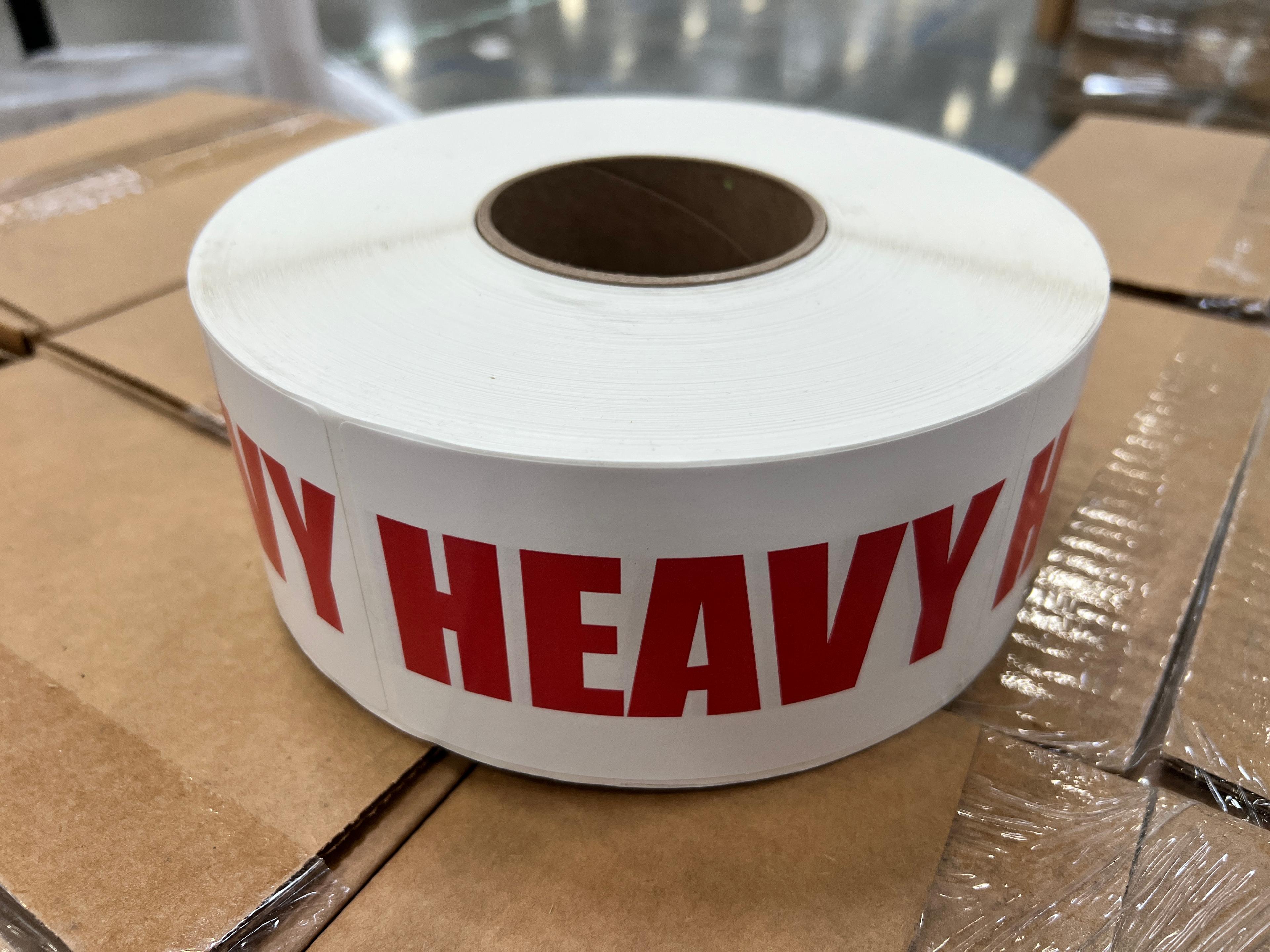 Stickers "heavy" 3" X 5" Rolls