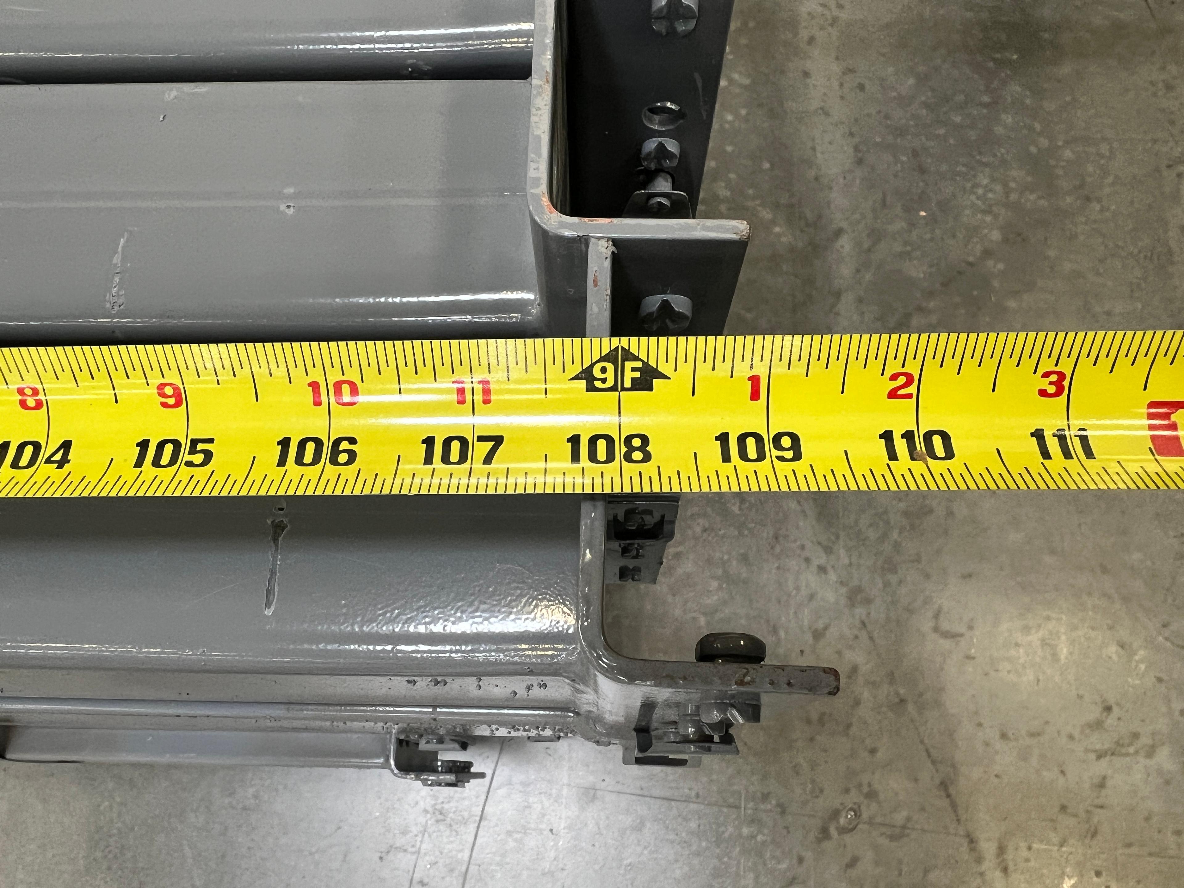 Speed Rack Beams 108" X 4-1/8" Tear Drop