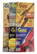 Lot of 6 | Rare Vintage Guns Magazines