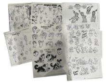 Walt Disneys Peter Pan Model Sheets | Prints