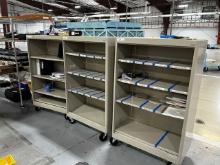 MOBILE SHELF CARTS