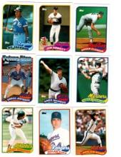 1989 Topps Baseball, various teams