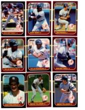1986- 87-88 Donruss Baseball NY Yankees