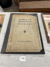 Outdoor and World Travel Etchings Book