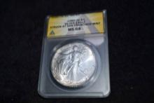 1986-s Silver Eagle Anacs First Year