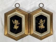 Pair of Florentine Wall Plaques
