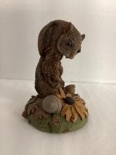 Signed "Susie" Squirrel Tim Wolfe Sculpture