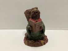 Tim Wolfe "Claire" Christmas Caroling Squirrel Sculpture