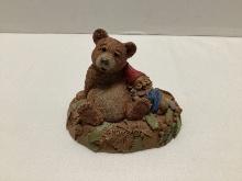 Signed Tom Clark "Gnome Gnap" Bear Sculpture