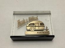 Fleetwood "Thanks a Million" Commemorative Paperweight