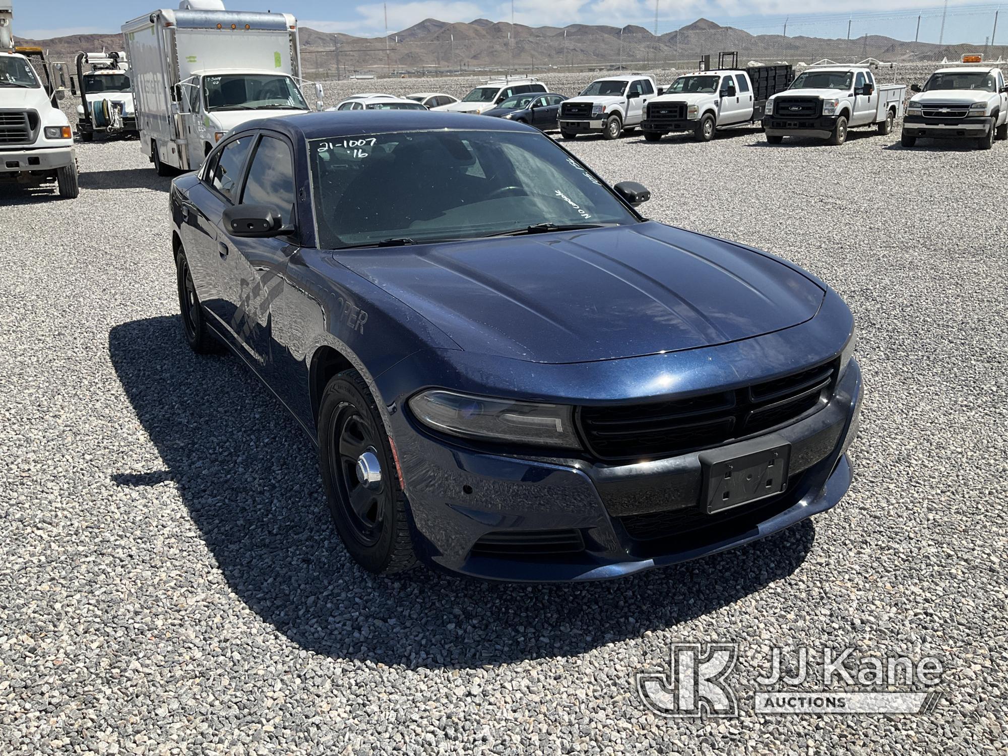 (Las Vegas, NV) 2016 Dodge Charger Police Package No Console Runs & Moves