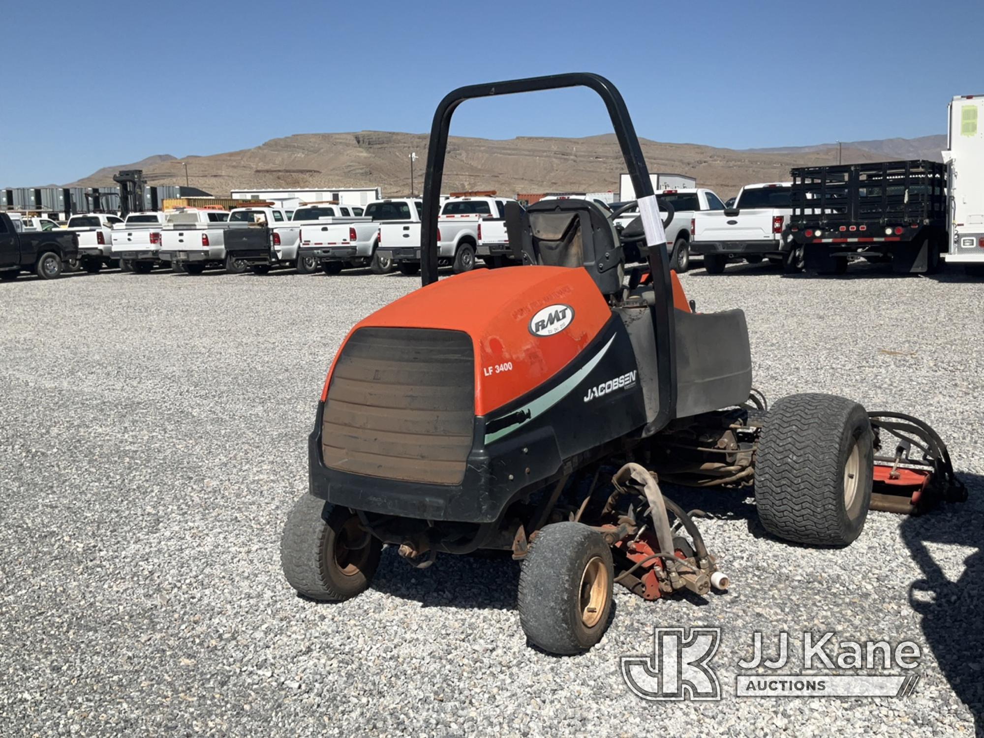 (Las Vegas, NV) 2006 Jacobsen LF3400 Taxable Jump To Start, Runs & Moves