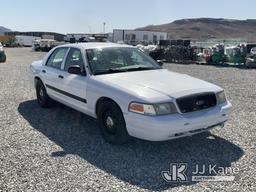 (Las Vegas, NV) 2011 Ford Crown Victoria Police Interceptor Body & Interior Damage Runs & Moves