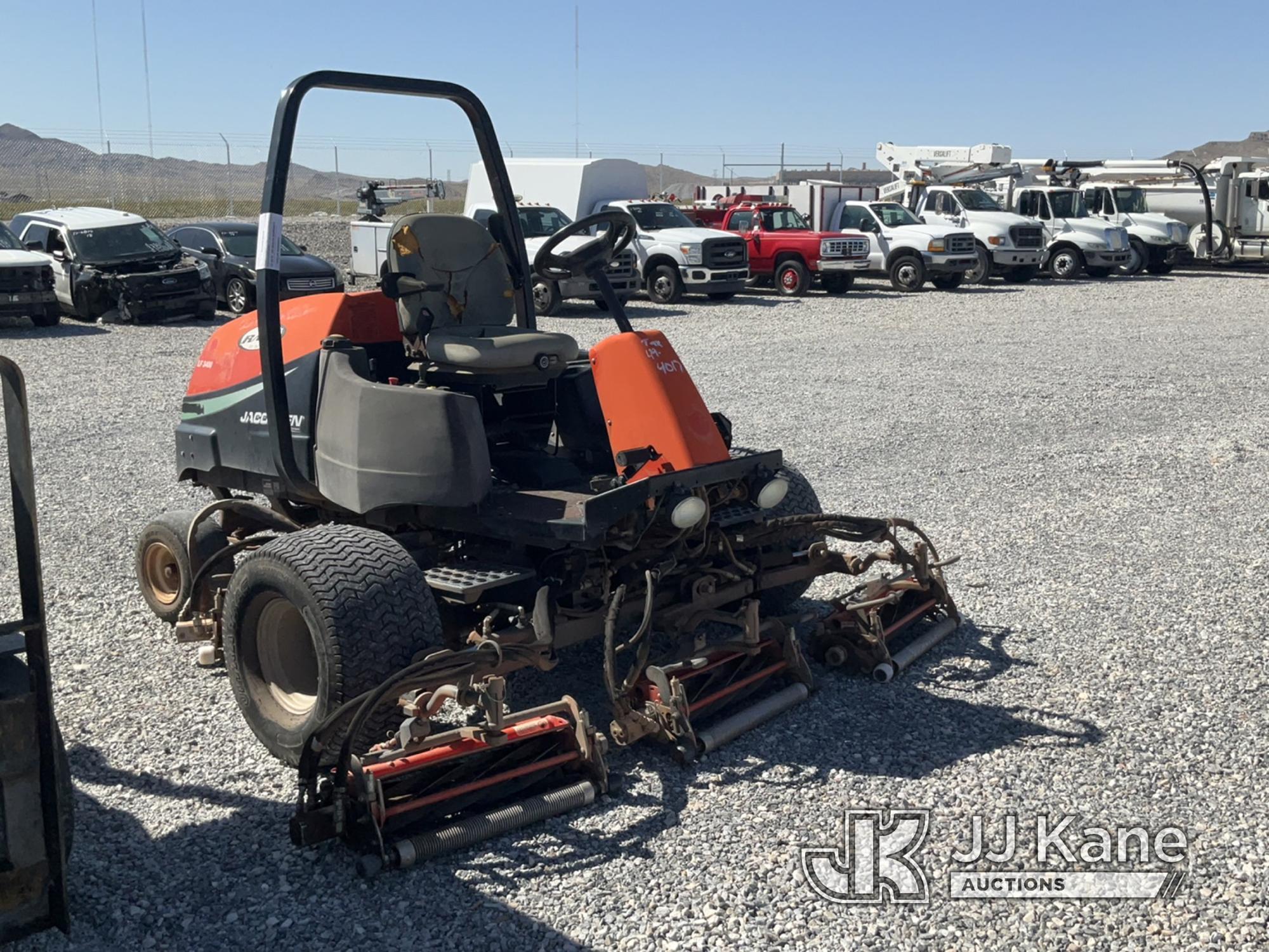 (Las Vegas, NV) 2006 Jacobsen LF3400 Taxable Jump To Start, Runs & Moves