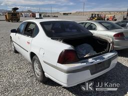 (Las Vegas, NV) 2001 Chevrolet Impala Body & Interior Damage, Missing Parts, Jump To Start, Turns Ov