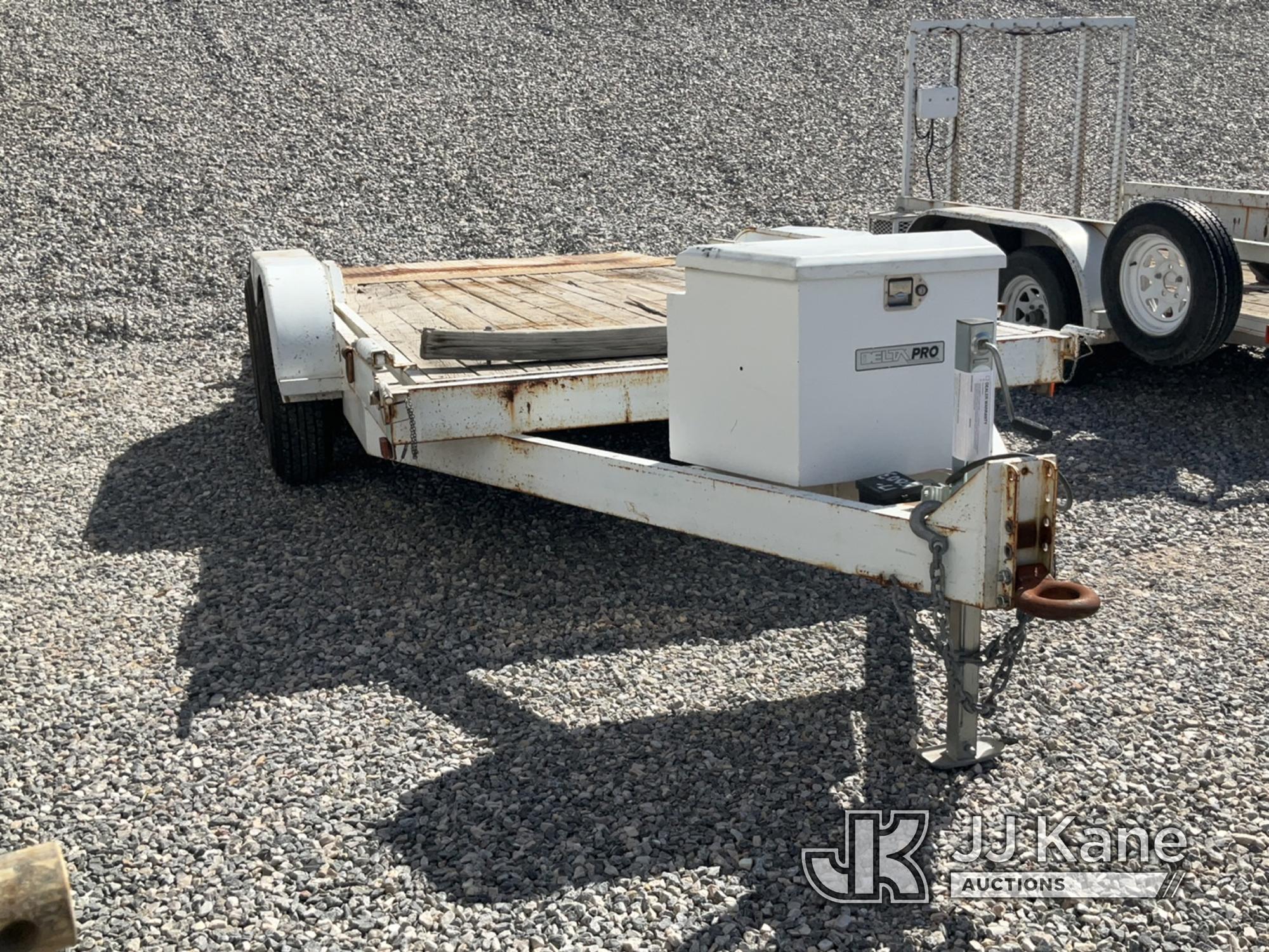 (Las Vegas, NV) 2006 Drake 296216CH10K Trailer, Pintle, 14 Ft. x 83 In., Tilt Deck, GAWR 9,990 Lbs.