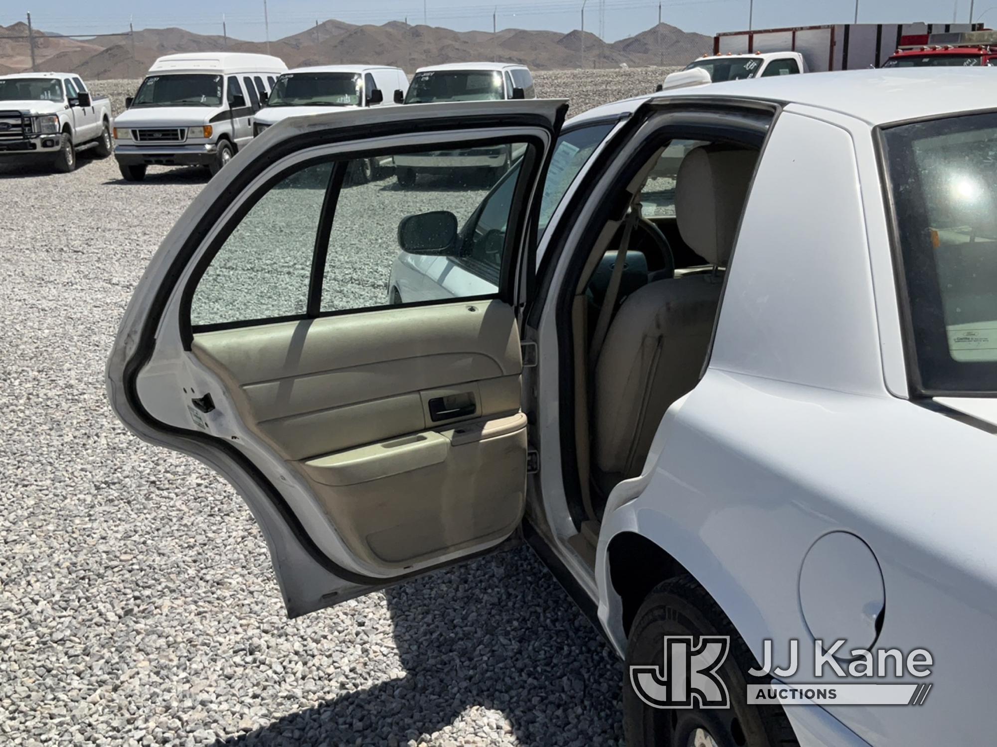 (Las Vegas, NV) 2011 Ford Crown Victoria Police Interceptor Interior Damage Runs & Moves