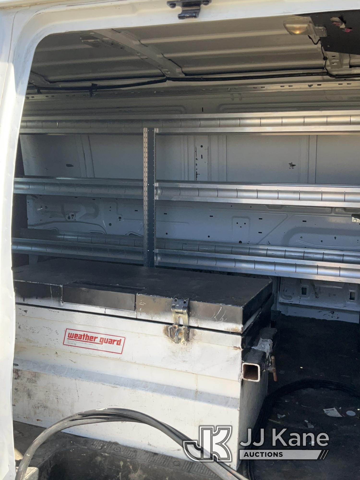 (South Beloit, IL) 2012 Ford E250 Cargo Van Runs & Moves) (Body Damage, Low Fuel