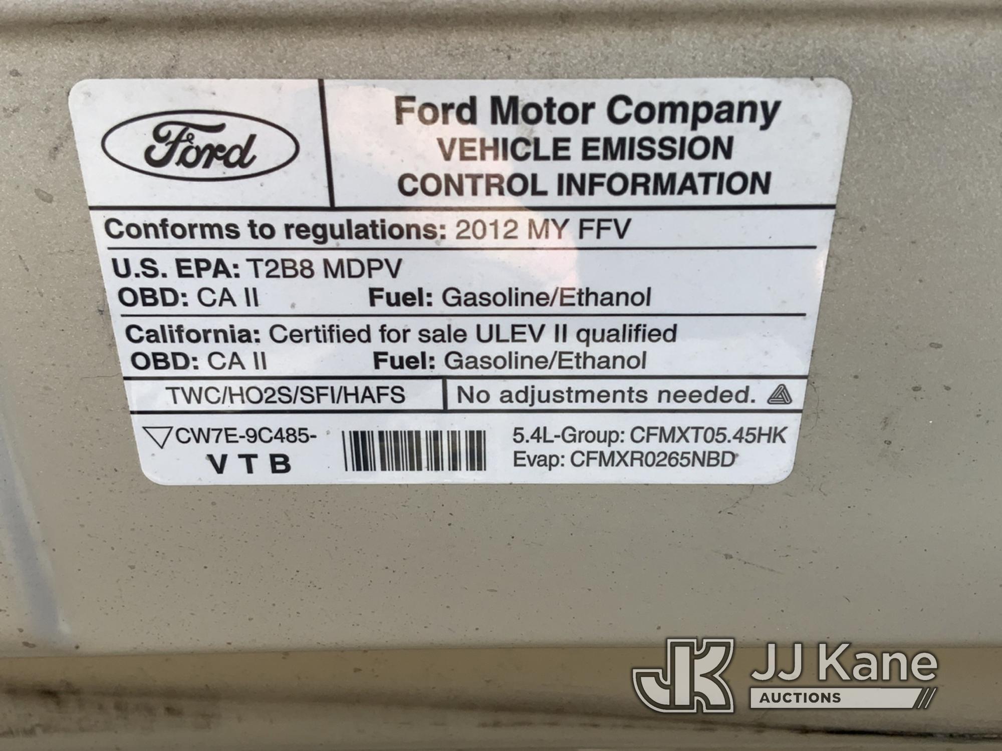 (South Beloit, IL) 2012 Ford E250 Cargo Van Runs & Moves) (Check Engine Light On