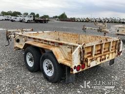 (Hawk Point, MO) 2013 Brooks PT92-7KE T/A Pole/Material Trailer Minor Rust & Body Damage