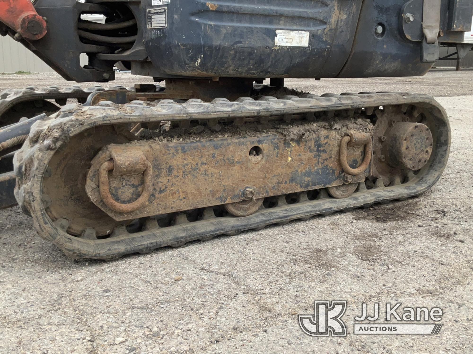 (South Beloit, IL) 2017 Kubota K-008 Mini Hydraulic Excavator Runs, Moves, Operates