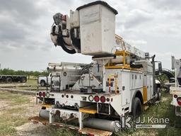 (Weslaco, TX) Altec AM55, Over-Center Material Handling Bucket Truck rear mounted on 2012 Internatio