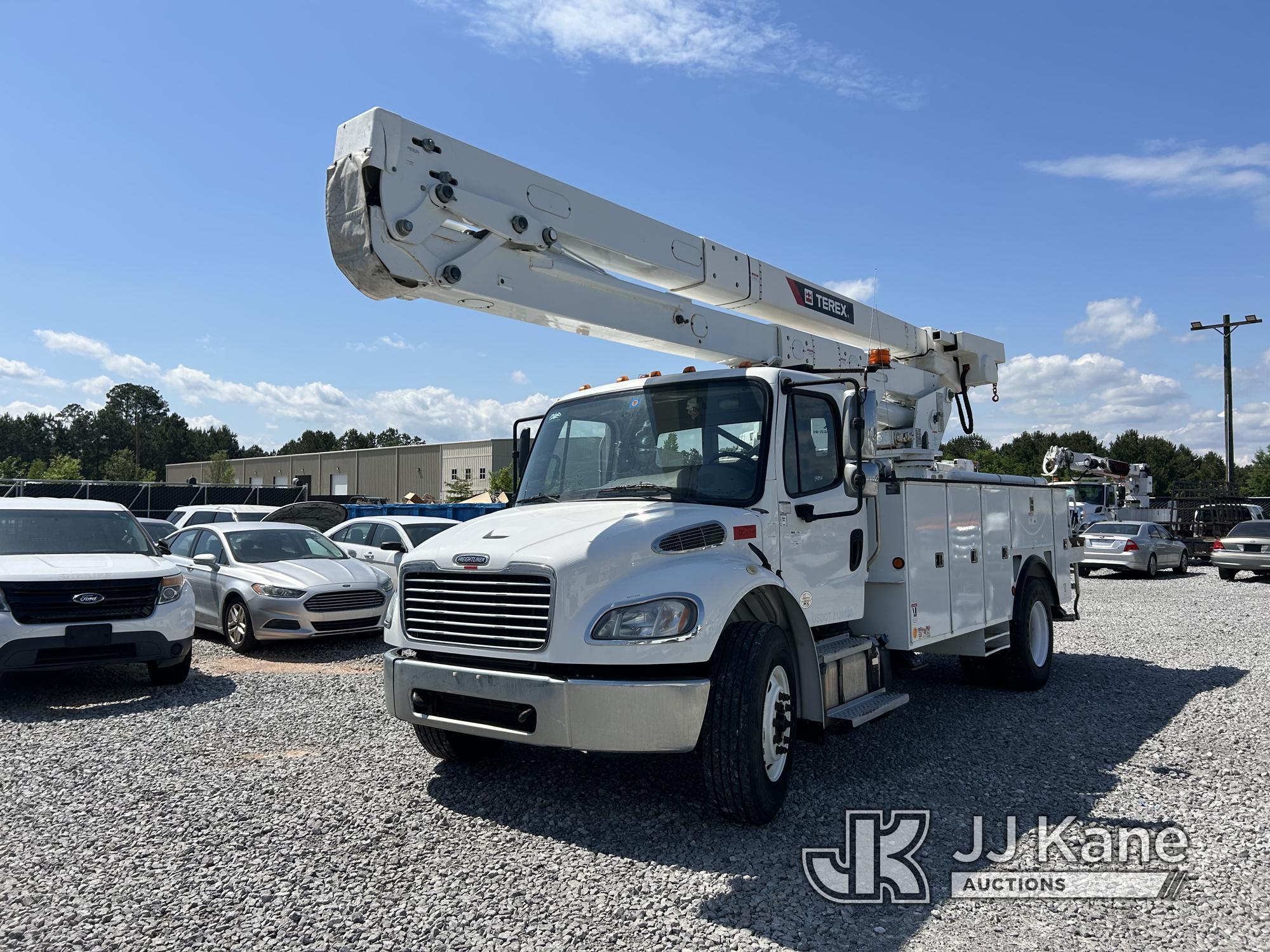 (Covington, LA) Terex TC-55, Material Handling Bucket Truck rear mounted on 2020 Freightliner M2 106