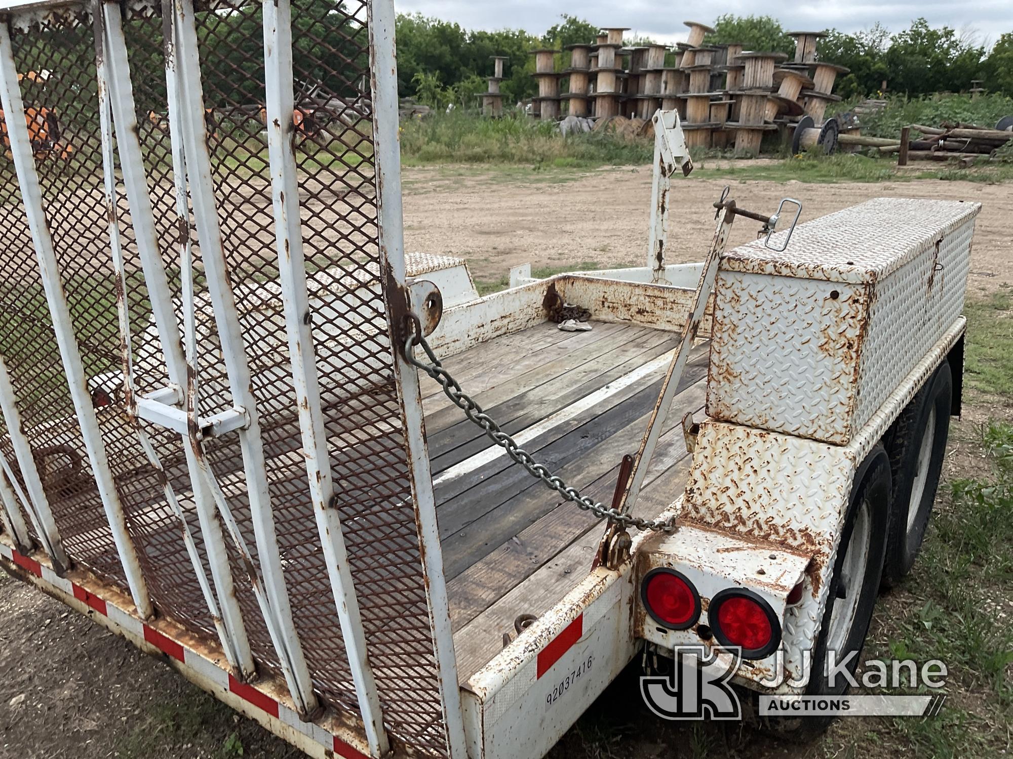 (San Antonio, TX) 2003 Pitman Panther Backyard Digger Derrick, To be sold together with Tandem Axle
