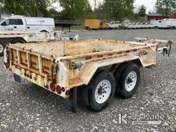 (Hawk Point, MO) 2013 Brooks PT92-7KE T/A Pole/Material Trailer Minor Rust & Body Damage