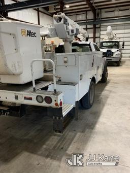 (Oklahoma City, OK) Altec AT37G, Articulating & Telescopic Bucket Truck mounted behind cab on 2017 F