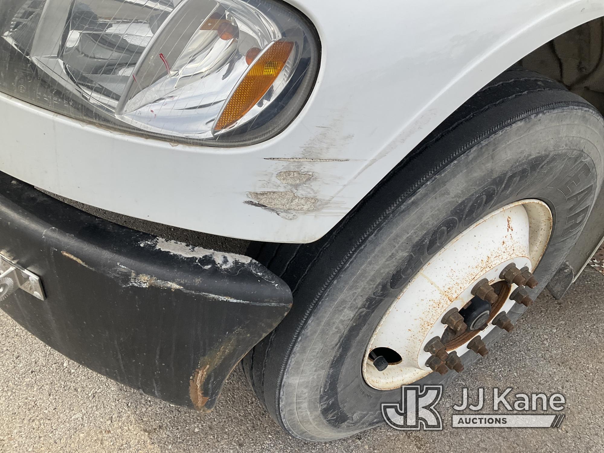 (Kansas City, MO) Altec DC47-TR, Digger Derrick rear mounted on 2014 Freightliner M2 106 Utility Tru