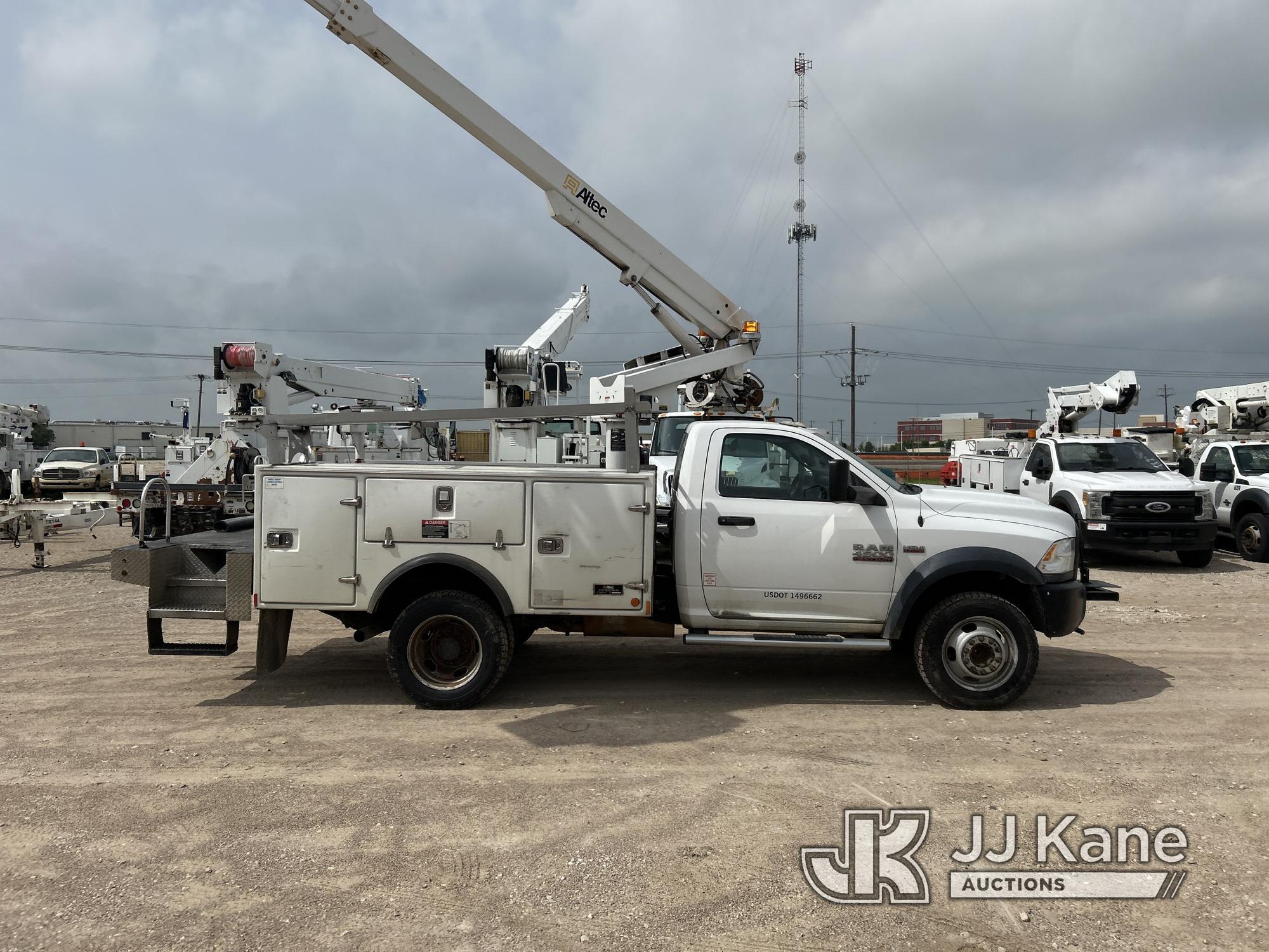 (Waxahachie, TX) Altec AT200A, Telescopic Non-Insulated Bucket Truck mounted behind cab on 2016 RAM