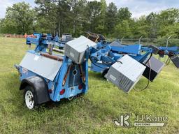 (Guntersville, AL) 2006 Genie Portable Light Tower, (Municipality Owned) Bad Tires, Bad Batteries, C