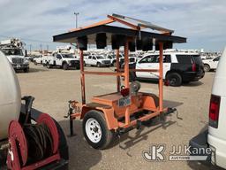 (Waxahachie, TX) 2006 K&K Systems Portable Arrow Board, trailer mtd. City of Plano Owned. No Title)