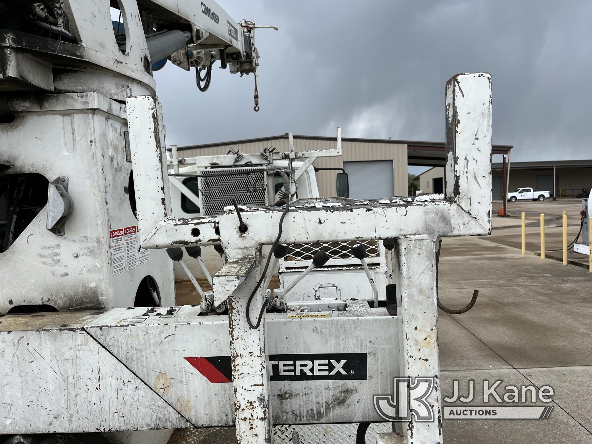 (Paris, TN) Terex/Telelect Commander C4047, Digger Derrick rear mounted on 2014 International 7400 U