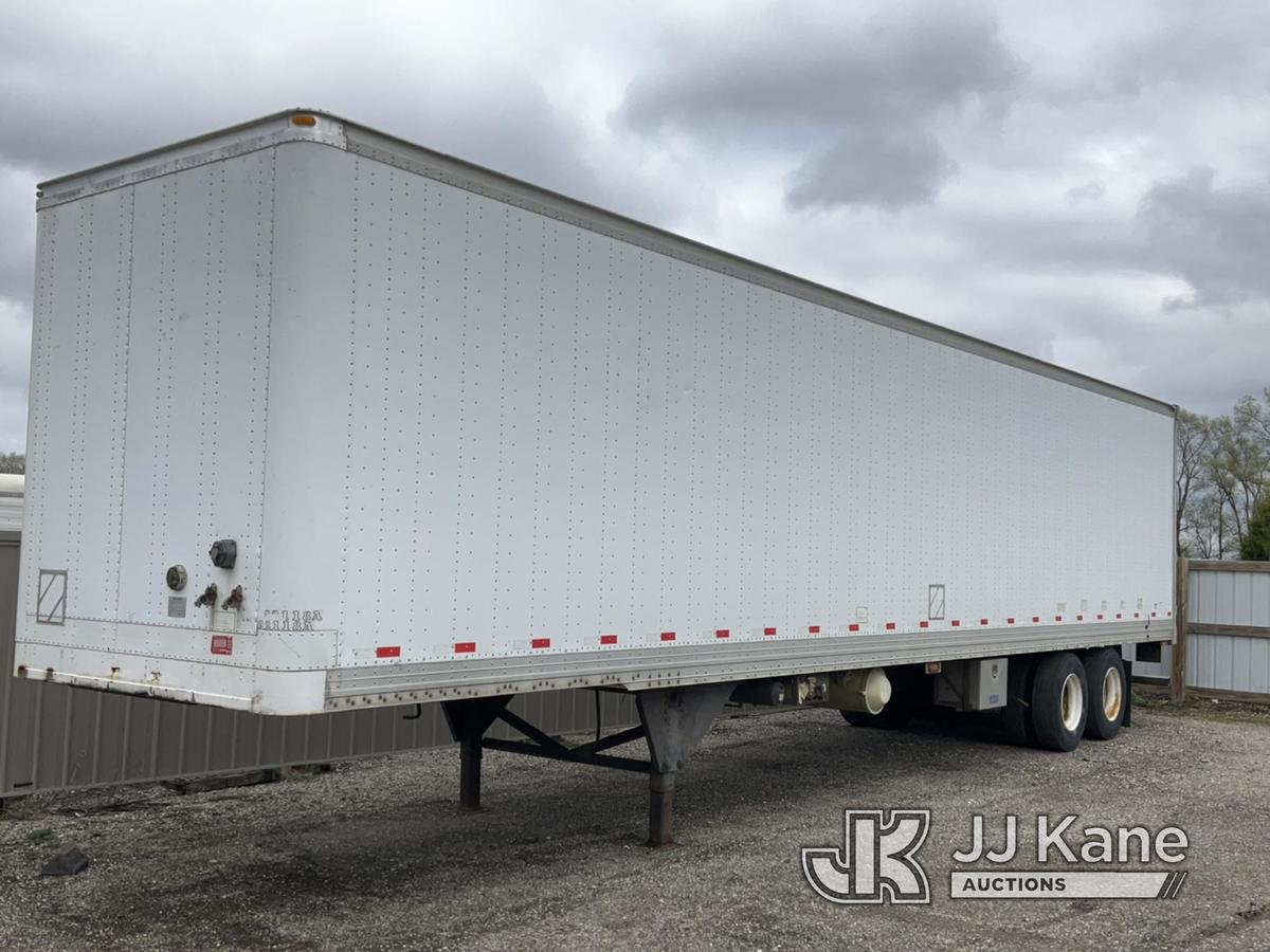 (South Beloit, IL) 2003 Hyundai Translead V12450152JSA T/A Van Body Trailer Seller States-5th wheel