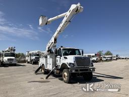 (Kansas City, MO) Altec AM55E-MH, Over-Center Material Handling Bucket rear mounted on 2014 Internat