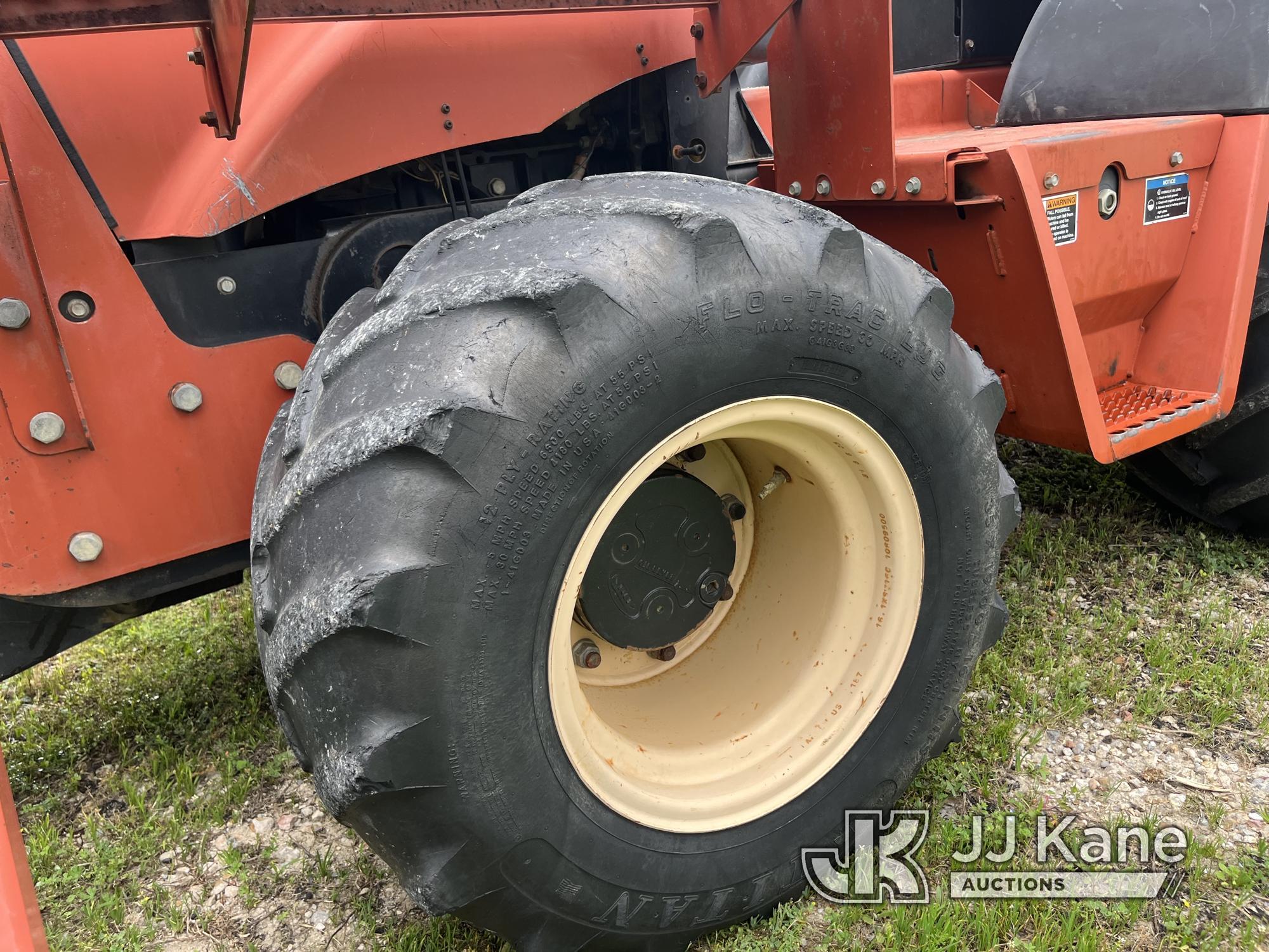 (Lake Charles, LA) 2006 Ditch Witch RT55 Rubber Tired Vibratory Cable Plow/Trencher Starts, Moves, O