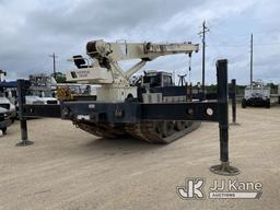 (Houston, TX) National 1100 27 Ton, Hydraulic Crane rear mounted on 2009 Camoplast GT3000HY All-Terr