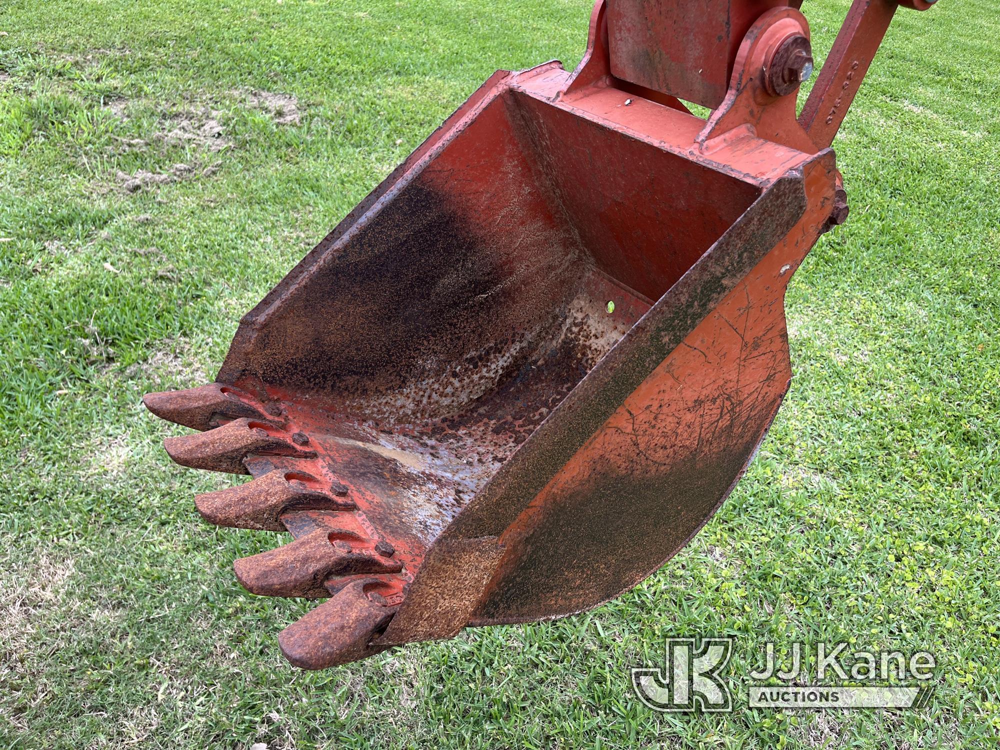 (Lake Charles, LA) 2006 Ditch Witch RT55 Rubber Tired Vibratory Cable Plow/Trencher Starts, Moves, O