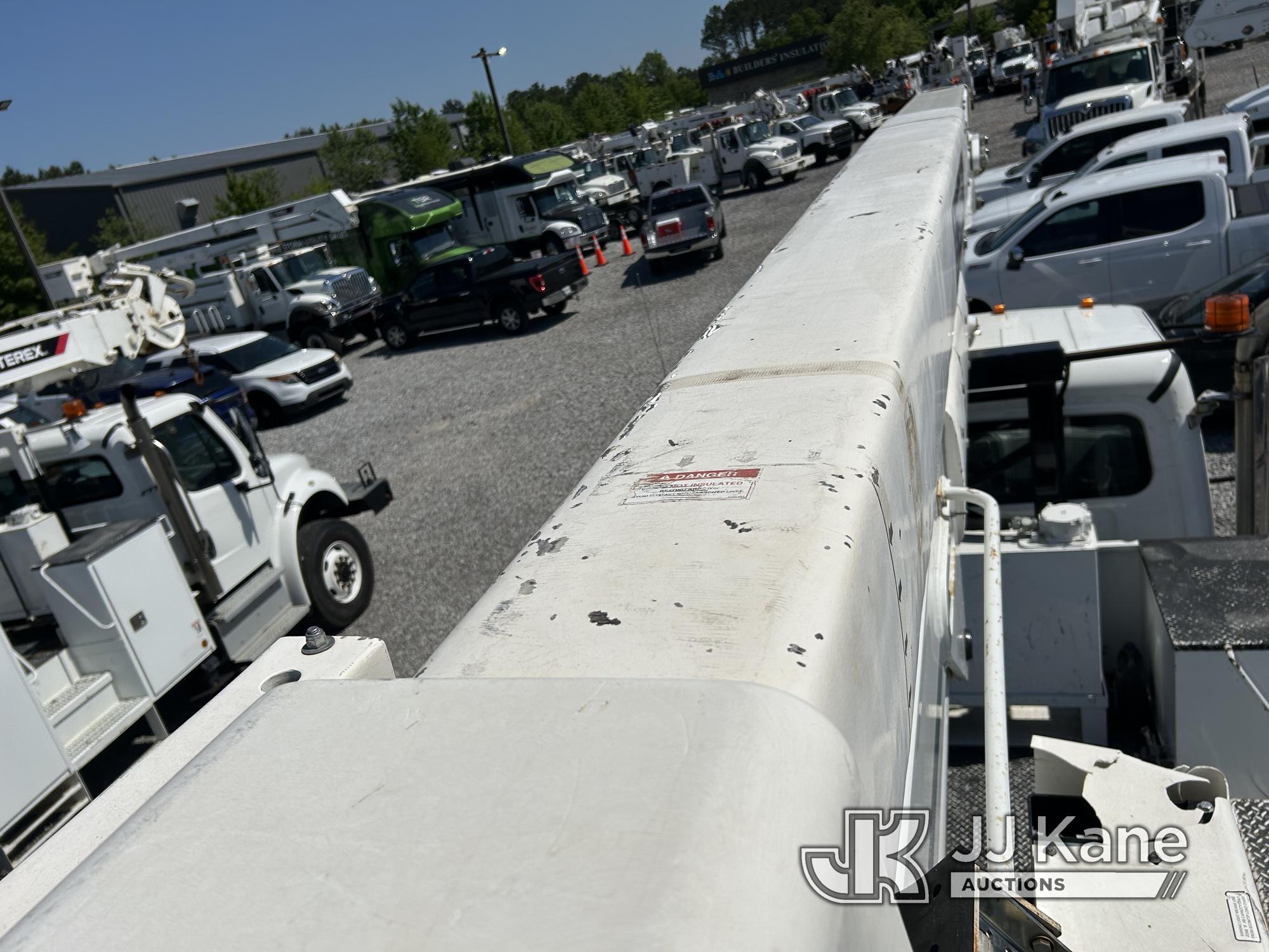 (Covington, LA) Terex TC-55, Material Handling Bucket Truck rear mounted on 2020 Freightliner M2 106