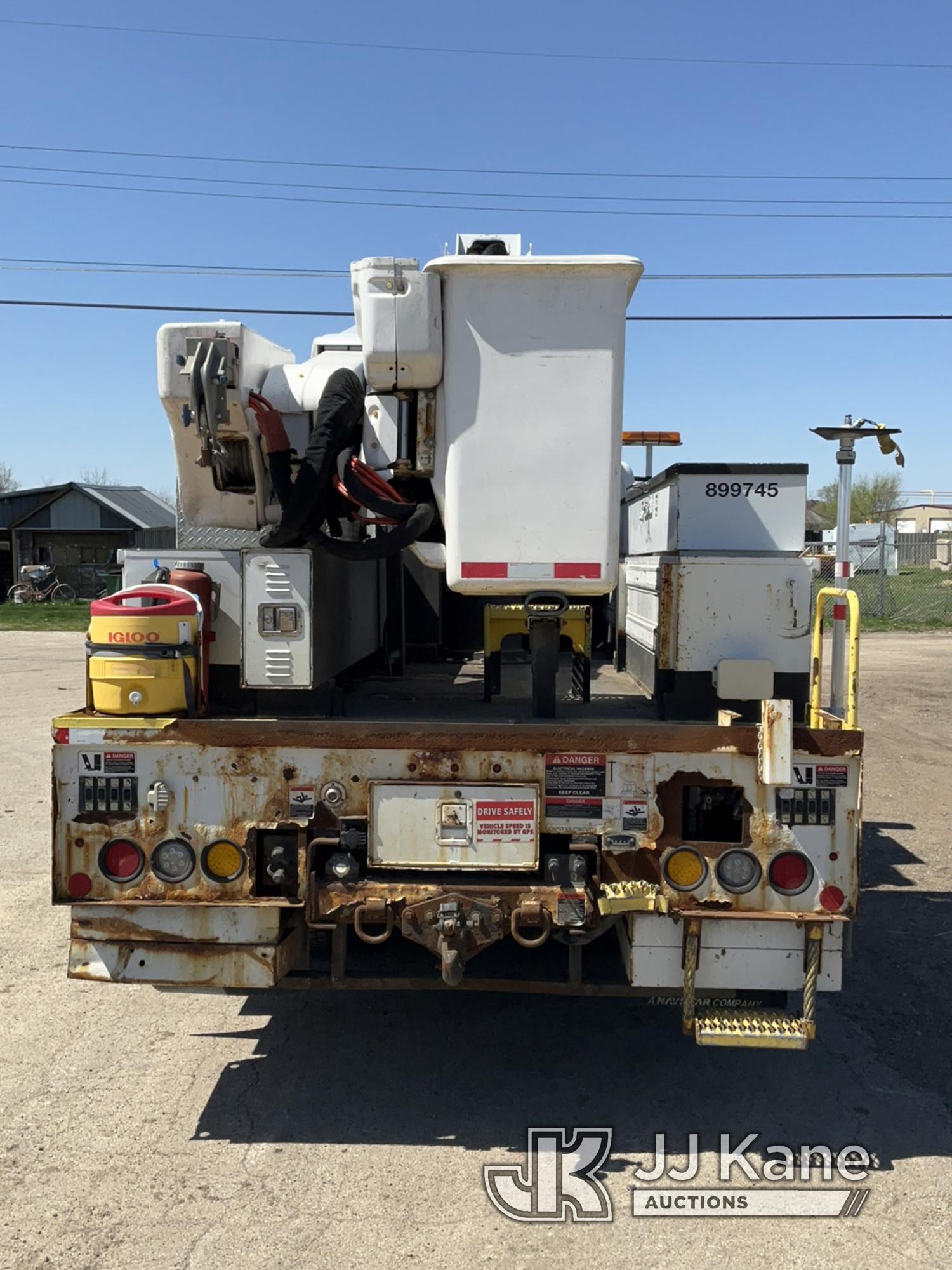 (South Beloit, IL) Altec TA50, Articulating & Telescopic Material Handling Bucket Truck mounted on 2