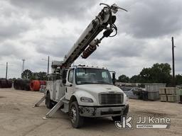 (Cypress, TX) Altec DC47-TR, Digger Derrick rear mounted on 2018 Freightliner M2 106 Utility Truck R