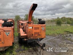 (Kansas City, MO) 2011 Vermeer BC1000XL Chipper (12in Drum) Not Running, Condition Unknown, Bad Engi