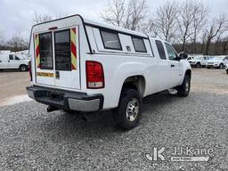 (Smock, PA) 2012 GMC Sierra 2500HD Extended-Cab Pickup Truck Title Delay) (Runs & Moves, Traction &