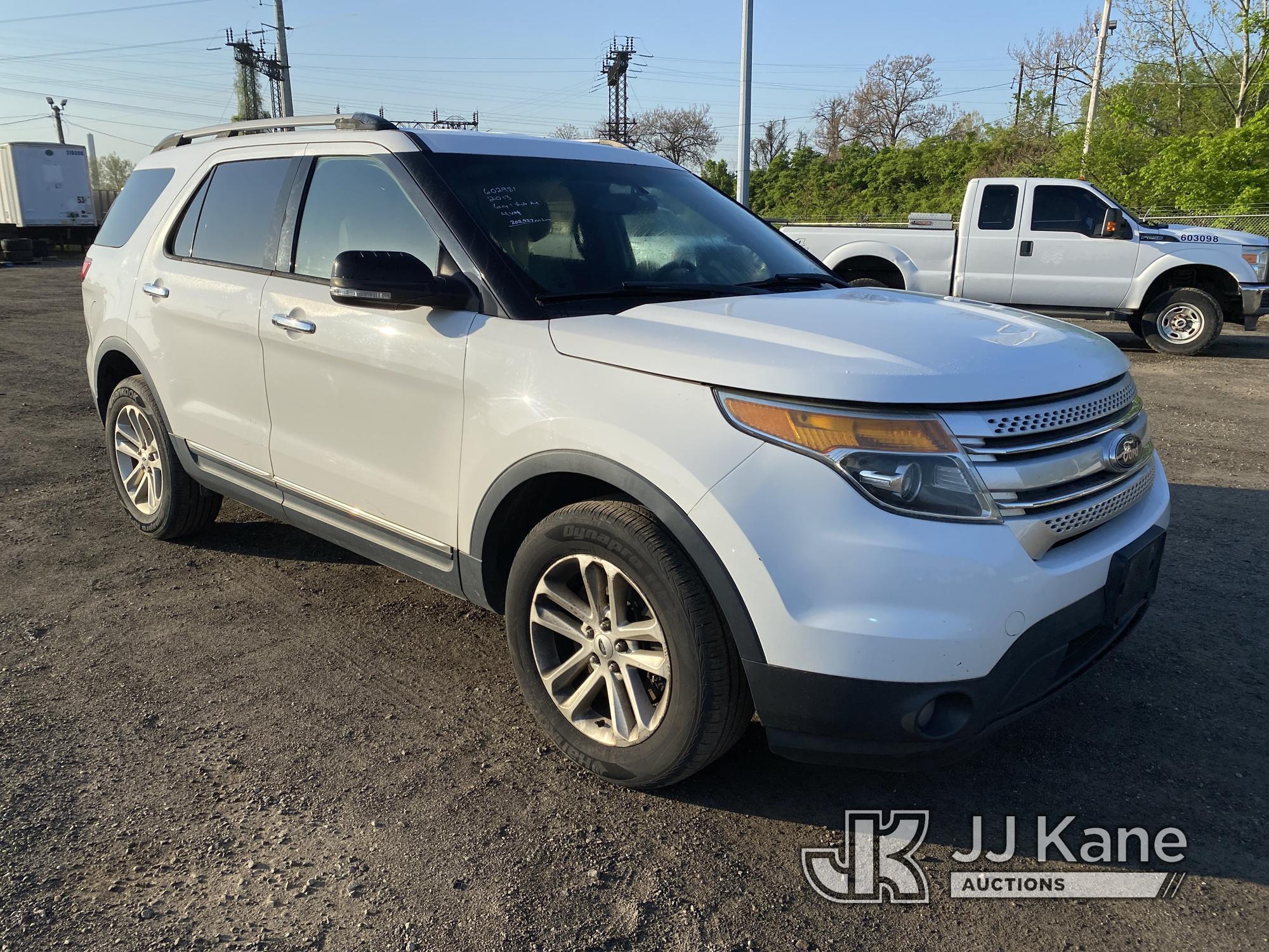 (Plymouth Meeting, PA) 2013 Ford Explorer 4x4 4-Door Sport Utility Vehicle Runs & Moves, Body & Rust