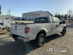 (Fort Wayne, IN) 2013 Ford F150 4x4 Extended-Cab Pickup Truck Not Running, Condition Unknown, No Cra