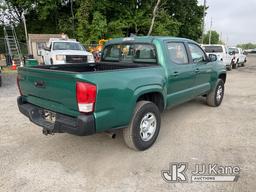 (Plymouth Meeting, PA) 2017 Toyota Tacoma 4x4 Crew-Cab Pickup Truck Runs & Moves, Body & Rust Damage